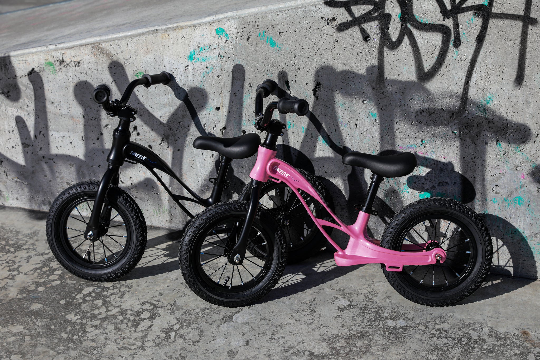 Threeve Balance Bikes and Accessories for kids